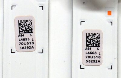 KIT DE LEDS ORIGINAL PARA TV SAMSUNG 8 PIEZAS / NUMERO DE PARTE BN96-58293A / BN96-58292A / V4D7-700SMA-R0 / V4D7-700SMB-R0 / 58293A / 58292A / PANEL CY-BD070HGSV2H / DISPLAY JE695R3HE1K / BN96-54406A / MODELO UN70DU7000 / UN70DU7200FXZA UB01 - Imagen 7