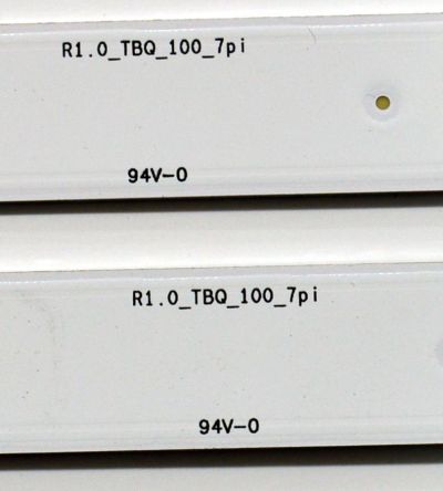 KIT DE LEDS ORIGINAL PARA TV SAMSUNG 8 PIEZAS / NUMERO DE PARTE  BN96-50458A / BN96-50459A / LM41-00874A / 910A / LM41-00873A / 909A / L1_TU7K / E8_CFM_R5(1) / 50458A / 50459A / PANEL CY-BT058HGCV6H / DISPLAY PT580GT03-1 VER.1.0 / MODELO UN58TU690TFXZA - Imagen 7