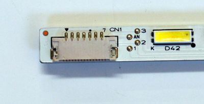 LED ORIGINAL PARA TV PHILIPS 1 PIEZA / NUMERO DE PARTE UDULED0SM008 / UDULED0SM008 REV.A / 32" 14S3P (SLED) / PANEL U24F1XH / MODELO 32PFL1904/F7 - Imagen 4
