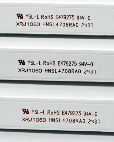 KIT DE LEDS ORIGINAL PARA TV JVC / 12 PIEZAS / NUMERO DE PARTE 4708-K75DJ1-A1113N01 / K750WDJ1 A1 / XRJ1060 / HNSL4708RA0 / 111206-75J11084 / K750WDJ1 / 249464 / JF-240918-3195E532 / PANEL K750WDJ1 / DISPLAY HV750QUB-F91 / MODELO SI75URF / ONR75J1U-MX - Imagen 3