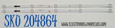 KIT DE LEDS ORIGINAL PARA TV PHILIPS 2 PIEZAS / NUMERO DE PARTE A32-ZX3030-2X5YH-M0KA / A32-ZX3030-2X5YH-M0KA-20230719 / 4L-ZX032T-YH007X / 240912-22LD3 / PANEL LVF320CSDX E1396 / DISPLAY ST3151B07-1 VER.2.1 / MODELO 32PFL6573/F7