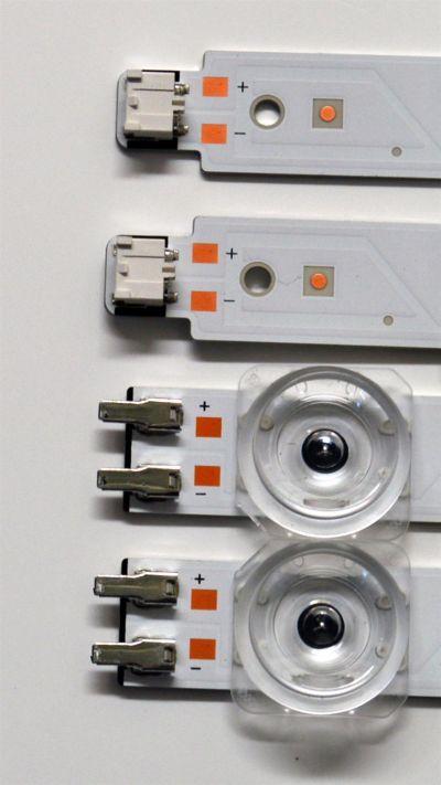 KIT DE LEDS ORIGINAL PARA TV SAMSUNG 4 PIEZAS / NUMERO DE PARTE BN96-58284A / BN96-58285A / LM41-01145A / LM41-01146A / L1_DU7K_E0_CFM_L7(1) / L1_DU7K_E0_CFM_R9(1) / 58284A / 58285A / PANEL CY-BD050HGNV2H / DISPLAY V500DJ7-QE1 / MODELO UN50DU7200DXZA DC02 - Imagen 2