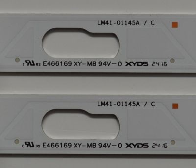 KIT DE LEDS ORIGINAL PARA TV SAMSUNG 4 PIEZAS / NUMERO DE PARTE BN96-58284A / BN96-58285A / LM41-01145A / LM41-01146A / L1_DU7K_E0_CFM_L7(1) / L1_DU7K_E0_CFM_R9(1) / 58284A / 58285A / PANEL CY-BD050HGNV2H / DISPLAY V500DJ7-QE1 / MODELO UN50DU7200DXZA DC02 - Imagen 8