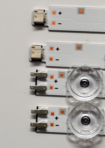 KIT DE LEDS ORIGINAL PARA TV SAMSUNG 4 PIEZAS / NUMERO DE PARTE BN96-58286A / BN96-58287A / DU7K_SVC550FK7_L / DU7K_SVC550FK7_R / TYPE_REV1.0_231102 / 58286A / 58287A / PANEL CY-BD055HGXV2H / DISPLAY LC550EQC (SP)(A3) / MODELO UN55DU7200BXZA WB01 - Imagen 4