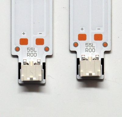 KIT DE LEDS ORIGINAL PARA TV SAMSUNG 4 PIEZAS / NUMERO DE PARTE BN96-58286A / BN96-58287A / 55RR00 / 55LR00 / 58286A / 58287A / PANEL CY-BD055HGXV2H / DISPLAY LC550EQC (SP)(A3) / MODELO UN55DU7200BXZA / UN55DU7200BXZA WB01 - Imagen 5