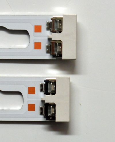 KIT DE LEDS ORIGINAL PARA TV SAMSUNG 4 PIEZAS / NUMERO DE PARTE BN96-58286A / BN96-58287A / 55RR00 / 55LR00 / 58286A / 58287A / PANEL CY-BD055HGXV2H / DISPLAY LC550EQC (SP)(A3) / MODELO UN55DU7200BXZA / UN55DU7200BXZA WB01 - Imagen 4