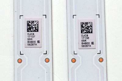 KIT DE LEDS ORIGINAL PARA TV SAMSUNG 4 PIEZAS / NUMERO DE PARTE BN96-58286A / BN96-58287A / 55RR00 / 55LR00 / 58286A / 58287A / PANEL CY-BD055HGXV2H / DISPLAY LC550EQC (SP)(A3) / MODELO UN55DU7200BXZA / UN55DU7200BXZA WB01 - Imagen 2