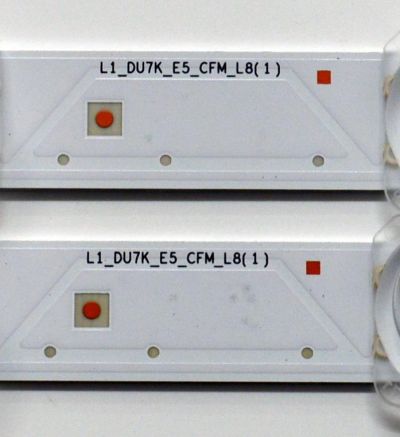 KIT DE LEDS ORIGINAL PARA TV SAMSUNG 4 PIEZAS / NUMERO DE PARTE BN96-58286A / BN96-58287A / LM41-01147A / LM41-01148A / L1_DU7K_E5_CFM_R10(1) / L1_DU7K_E5_CFM_L8(1) / PANEL CY-BD055HGXV2H / DISPLAY LC550EQC (SP)(A3) / MODELO UN55DU7200BXZA WB01 - Imagen 7