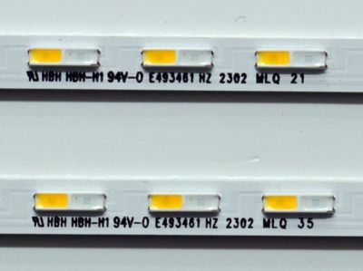 KIT DE LEDS ORIGINAL PARA TV SAMSUNG 2 PIEZAS / NUMERO DE PARTE JL.E650Y2720 / JL.E650Y2720-408BS-R8P-M-HF / HBH HBH-M1 94V-0 / E49346 HZ 2302 MLQ / MODELOS HG65Q60B / QE65Q67B / QN65Q60A / KQ65QB60A / QA65Q60B / QN65Q60C  - Imagen 3
