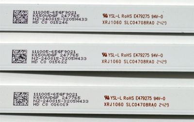 KIT DE LEDS ORIGINAL PARA TV ONN 10 PIEZAS / NUMERO DE PARTE 4708-K65DGF-A7113N11 / K650WDGF A7 / XRJ1060 / SLC04708RA0 / 111005-65GF9021 / N2-240815-3205H433 / PANEL K650WDGF / DISPLAY HV650QUB-F70 / MODELO 100012587 65" - Imagen 3