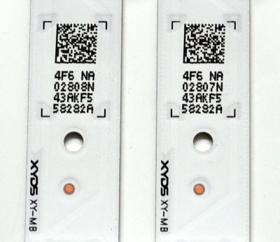 KIT DE LEDS ORIGINAL PARA TV SAMSUNG 4 PIEZAS / NUMERO DE PARTE BN96-58282A / BN96-58283A / JL.D430E1330-408AL-M_V11 6.0 / JL.D430E1330-408AR-M_V11 6.0 / 58282A / 58283A / PANEL CY-BD043HGAV2H / DISPLAY T430QVN03.P / MODELO UN43DU7200DXZA AB06 - Imagen 2