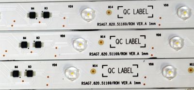 KIT DE LEDS ORIGINAL PARA TV HISENSE 24 PIEZAS / NUMERO DE PARTE LB650A2.0 / HD650H3U51-TZLZ / 2024050901 / LB650A2.0 / RSAG7.820.51169/ROH VER.A / 413136 / HE65 E9P / PANEL HD650H3U51-T0LZ / DISPLAY T650QVN07.H / MODELO 65U75N - Imagen 5