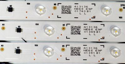 KIT DE LEDS ORIGINAL PARA TV HISENSE 24 PIEZAS / NUMERO DE PARTE LB650A2.0 / HD650H3U51-TZLZ / 2024050901 / LB650A2.0 / RSAG7.820.51169/ROH VER.A / 413136 / HE65 E9P / PANEL HD650H3U51-T0LZ / DISPLAY T650QVN07.H / MODELO 65U75N - Imagen 4