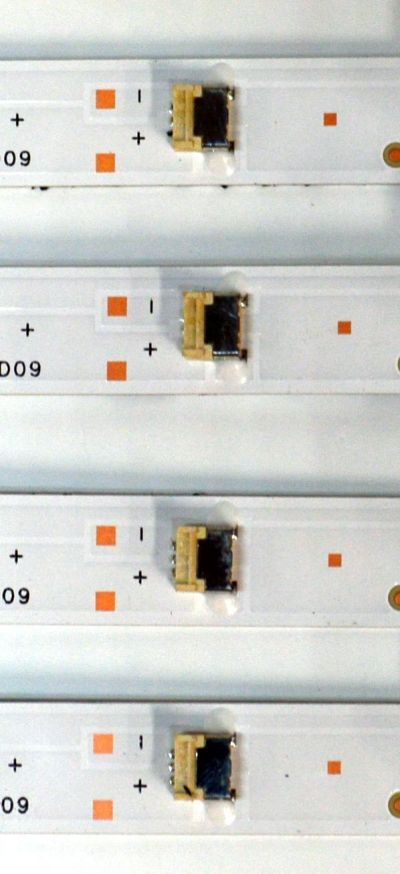 KIT DE LEDS ORIGINAL PARA TV ONN 4 PIEZAS / NUMERO DE PARTE 261501026700 / 07-65MS04-OD35-4X12-665X10X0.8 / 07-65MS04-0D35-4X12-665X10X0.8 / 210BZ12D0A33HBP00N / 2502J324508X / PANEL TPT650WR-QVN07.U / DISPLAY T650QVN07.9 / MODELO 100012587 65" - Imagen 2