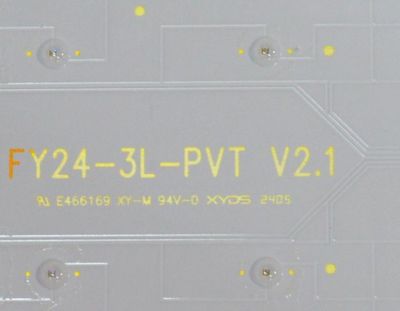 KIT DE LEDS ORIGINAL PARA TV SONY 18 PIEZAS / NUMERO DE PARTE FY24-3L-PVT / FY24-3L-PVT V2.1 / 30151 / 30451 / 2XTC0 / PANEL YDEO075MNS11 / DISPLAY ST7461D04-B V2.1 / MODELO K-75XR70C / K75XR70C - Imagen 2