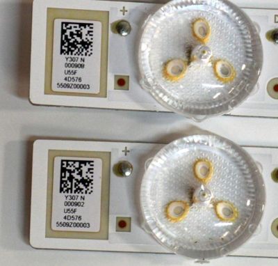 KIT DE LEDS ORIGINAL PARA TV SONY 10 PIEZAS / NUMERO DE PARTE LB5509Z / LB5509Z V0_02 / 4D576 / 5509Z000003 / PANEL YLEM055CCO11 / DISPLAY HV550QUB-F1L / MODELO K-55S30C / K55S30C - Imagen 4