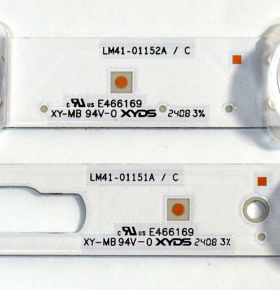 KIT DE LEDS ORIGINAL PARA TV SAMSUNG 6 PIEZAS / NUMERO DE PARTE BN96-58291A / BN96-58289A / LM41-01151A / LM41-01152A / L1_DU7K_F5_CFM_R9(1) / L1_DU7K_F5_CFM_L10(1) / 58291A / 58289A / PANEL CY-BD065HGSV5H / DISPLAY JR645R3HD1K / MODELOUN65DU7200BXZA UG06 - Imagen 6