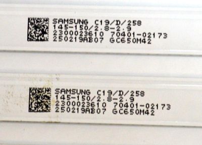 KIT DE LEDS ORIGINAL PARA TV VIZIO 12 PIEZAS / NUMERO DE PARTE 303HX650085D / HFSX65D06-ZC42AG-27D / 2300023610 / 70401-02173 / 250219AB07 / GC650M42 / PANEL BOEI650WQ1 / DISPLAY HV650QUB-F73 / MODELO M65Q6-L4 / M65Q6-L4 LBVR7PB - Imagen 4
