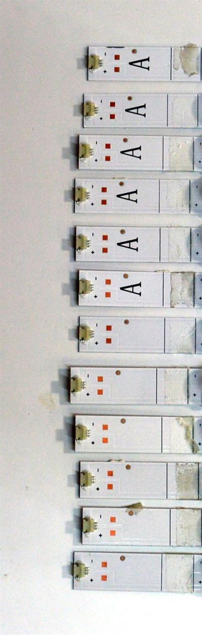 KIT DE LEDS ORIGINAL PARA TV VIZIO 10 PIEZAS / NUMERO DE PARTE 261501022641 / 261501022651 / 40-65C-SMC-D-OD22-12X7-685.5X14-0.8T-231109-G / 70401-01876BX / 70401-01875BX / PANEL BOEI650WQ1 / DISPLAY HV650QUB-F71 / MODELO M65Q6-L4 / M65Q6-L4 LBSFR7KA - Imagen 5