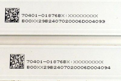 KIT DE LEDS ORIGINAL PARA TV VIZIO 10 PIEZAS / NUMERO DE PARTE 261501022641 / 261501022651 / 40-65C-SMC-D-OD22-12X7-685.5X14-0.8T-231109-G / 70401-01876BX / 70401-01875BX / PANEL BOEI650WQ1 / DISPLAY HV650QUB-F71 / MODELO M65Q6-L4 / M65Q6-L4 LBSFR7KA - Imagen 4
