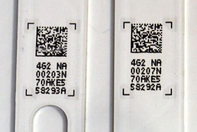 KIT DE LEDS ORIGINAL PARA TV SAMSUNG 8 PIEZAS / NUMERO DE PARTE BN96-58293A / BN96-58292A / JL.D700G1330-408AL-M_V09 6.5 / JL.D700G1330-408AR-M_V09 6.5 / PANEL CY-BD070HGDV1H / DISPLAY JE695R3HE1K / BN96-54406A / MODELO UN70DU6900DXZA / UN70DU7200DXZA - Imagen 5