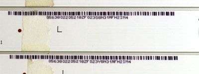 KIT DE LEDS ORIGINAL PARA TV VIZIO 5 PIEZAS / NUMERO DE PARTE 4300WS80081 / I-4300WS80081-V2 / 0563802205218ZF / DISPLAY T430HVN01.0 / MODELO D43F-F2 / D43F-F2 LWZ2VNPV - Imagen 3