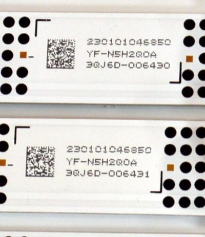 KIT DE LEDS ORIGINAL PARA TV TCL 8 PIEZAS / NUMERO DE PARTE 261501024051 / 06-1-85Z1-T-8X15-0D25-85AX14-240223 / 2301001046850 / YF-N5H2Q0A /  PANEL HK850WLEDM-JH81H / DISPLAY PT850GT01-4 VER.1.0 / MODELO 85S410R - Imagen 4