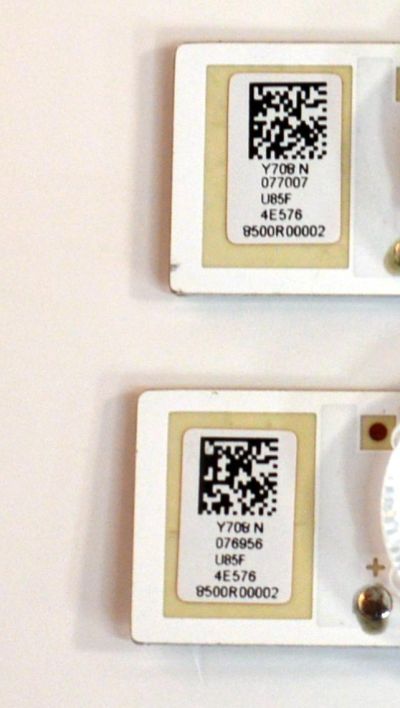 KIT DE LEDS ORIGINAL PARA TV SONY 16 PIEZAS / NUMERO DE PARTE LB8500R / LB8500R V0_02 / 8500R00002 / PANEL YLEM085CCU11 / DISPLAY T850QVN04.9 / MODELO K-85S30C / K85S30C - Imagen 2