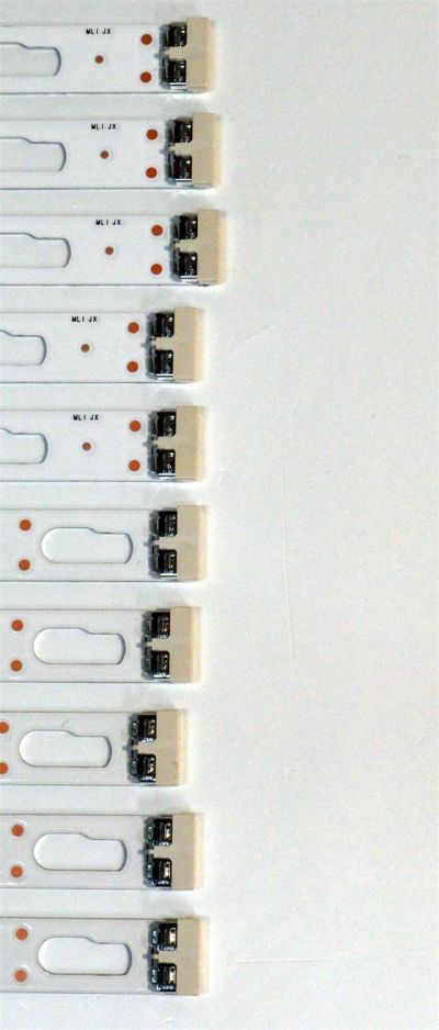 KIT DE LEDS ORIGINAL PARA TV SAMSUNG 15 PIEZAS / NUMERO DE PARTE  BN96-60397A / BN96-60396A / BN96-60395A / JL.D850J1330-408AL-M_V09 7.0 / JL.D850J1330-408AR-M_V09 7.0 / PANEL CY-TF085HGAV1H / DISPLAY T850QVN04.2 / MODELO UN85U8000FBXZA AB01 - Imagen 3