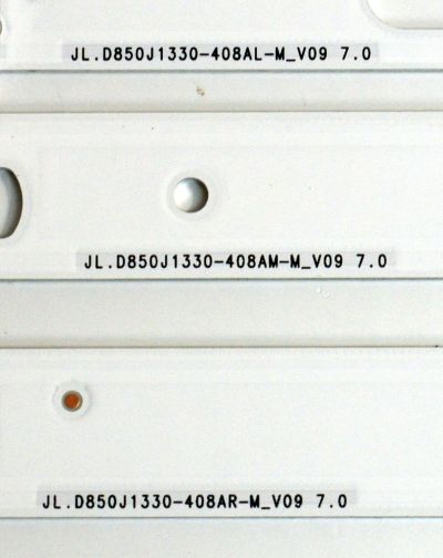 KIT DE LEDS ORIGINAL PARA TV SAMSUNG 15 PIEZAS / NUMERO DE PARTE  BN96-60397A / BN96-60396A / BN96-60395A / JL.D850J1330-408AL-M_V09 7.0 / JL.D850J1330-408AR-M_V09 7.0 / PANEL CY-TF085HGAV1H / DISPLAY T850QVN04.2 / MODELO UN85U8000FBXZA AB01 - Imagen 4