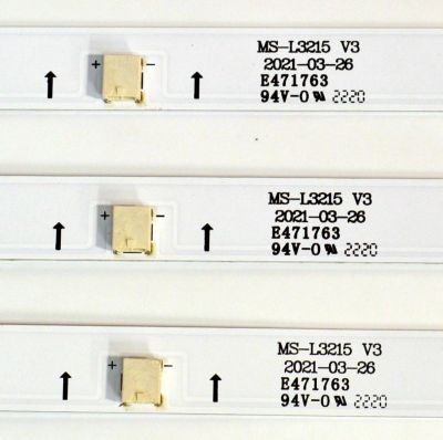 KIT DE LEDS ORIGINAL PARA TV ONN 3 PIEZAS / NUMERO DE PARTE MS-L3215 / MS-L3215 V3 / M208- A4 C J 3C / LB-C400-G7N-F-C-12-X91 / PANEL C400Y19-5C / DISPLAY V400HJ9-PE1 REV.C4 / MODELO 100097810 40" - Imagen 3
