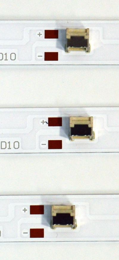 KIT DE LEDS ORIGINAL PARA TV VIZIO 3 PIEZAS / NUMERO DE PARTE GJVIZI0433X14VS33-1 / LB-GM3030-GJVIZI0433X14VS33-1-S / GJVIZIO433X14VS33-1 / 210BZ14D0A334BHC0X / PANEL TPT430WR-QVN03.U / DISPLAY T430QVN03.T / MODELO VQD43M-0801 / VQD43M-0801 LTPWV5JB - Imagen 4