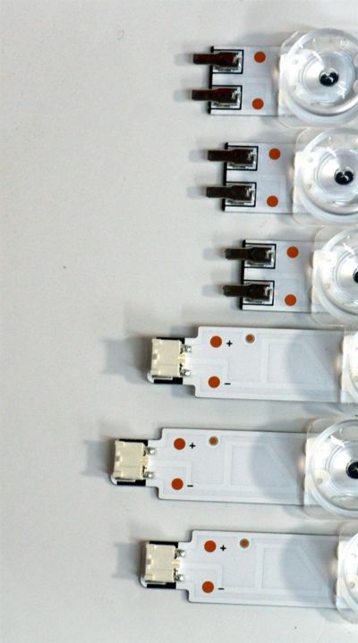 KIT DE LEDS ORIGINAL PARA TV SAMSUNG 6 PIEZAS / NUMERO DE PARTE BN96-58291A / BN96-58289A / JL.D650J1330-408AL-M_V12 / JL.D650J1330-408AR-M_V12 / 58291A / 58289A / PANEL CY-BD065HGSV5H / DISPLAY JR645R3HD1K / BN96-59390A / MODELO UN65DU7200BXZA UG06 - Imagen 5