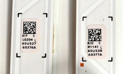 KIT DE LEDS ORIGINAL PARA TV SAMSUNG 4 PIEZAS / NUMERO DE PARTE BN96-60376A / BN96-60377A / V5F8-650SMA / V5F8-650SMB / 60376A / 60377A / PANEL CY-BF065HGHV8H / DISPLAY ST6451D06-9 V2.1 / MODELO UN65U8000FBXZA / UN65U8000FBXZA CB01 - Imagen 2