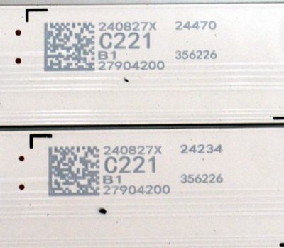 KIT DE LEDS ORIGINAL PARA TV HISENSE 32 PIEZAS / NUMERO DE PARTE BK75E7KA / CRH-BK75E7KA3030T321636W-REV1.2 / HD750H3U62-TALDKCM2B1 / 2023063002 / RSAG7.820.13706/ROH VER.A / 24087X / 27904200 / PANEL HD750H3U73-T0LN / DISPLAY HV750QUB-E94 / MODELO 75U75N - Imagen 4