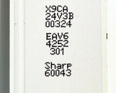 KIT DE LEDS ORIGINAL PARA TV LG 5 PIEZAS / NUMERO DE PARTE EAV64252301 / SSC_TRIDENT_60UK62_S / SSC_60UK62(SHARP)_10LED_SVL600A43_REV1.0_180515 / PC65029D / SHARP60043 / MODELO 60UK6090PUA / 60UK6090PUA.BUSMLJR / 60UK6090PUA.BUSMLOR - Imagen 3