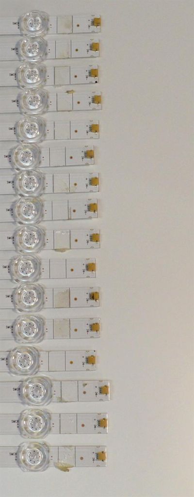 KIT DE LEDS ORIGINAL PARA TV VIZIO 16 PIEZAS / NUMERO DE PARTE 303HX860005D / HFSX86D08-ZC42AG-04D / 70401-01862 / 240324DC02 / HX860M02 / DISPLAY HF860QUB-F20 / MODELO V4K86C-0804 / V4K86C-0804 LBV1U3JA - Imagen 4