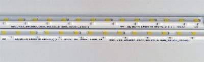 KIT DE LEDS ORIGINAL PARA TV LG 2 PIEZAS / NUMERO DE PARTE SSC_Y23_65UR90_CS0T_90LED / SSC_Y23_65UR90_CS0T_90LED_A BAR_REV01_230412 / SSC_Y23_65UR90_CS0T_90LED_B BAR_REV01_230412 / PANEL NC650EQG-VCMH1 / DISPLAY ST6451D06-2 / MODELO 65UA7500ZUA.BUSFLKR - Imagen 2