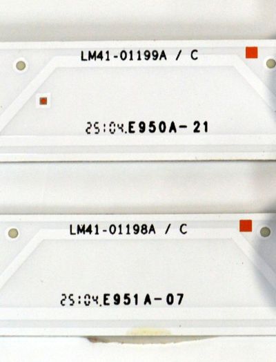 KIT DE LEDS ORIGINAL PARA TV SAMSUNG 4 PIEZAS / NUMERO DE PARTE BN96-60377A / BN96-60376A / LM41-01198A / LM41-01199A / L1_FU8K_F5 / CFM_R14(1) /R1.0_YBD_100_6Pi / L1_FU8K / L13(1)_R1.0 / 60377A / 60376A / PANEL CY-BF065HGSV7H / MODELO UN65U8000FDXZA - Imagen 7