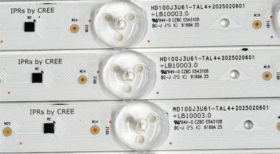 KIT DE LEDS ORIGINAL PARA TV HISENSE 32 PIEZAS / NUMERO DE PARTE LB10003.0 / HD100J3U61-TAL4 / 2025020601 / RSAG7.820.53158/ROH VER.A / 422660 / HE250318 / PANEL HD100J3U61-TBL4 / DISPLAY PTA00GT03-1 VER.1.0 / MODELO 100U65QFC - Imagen 4