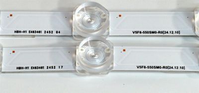 KIT DE LEDS ORIGINAL PARA TV SAMSUNG 2 PIEZAS / NUMERO DE PARTE BN96-60374A / V5F8-550SM0-R0 / HBH-H1 / 60374A / PANEL CY-BF055HGXV6H / DISPLAY LC550EQC (SS)A4) / MODELO UN55U7900FFXZA / UN55U7900FFXZA WC04 - Imagen 2