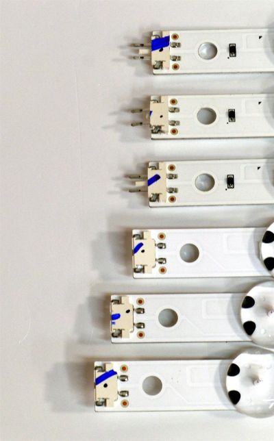 KIT DE LEDS ORIGINAL PARA TV LG 6 PIEZAS / NUMERO DE PARTE EAV65092301 / EAV65092201 / SSC_Y25_OD30_65UA75_BOE_B_S / SSC_Y25_OD30_65UA75_BOE_A_RE04_240517 / PANEL  NC650DQG-ABPH1 / DISPLAY HV650QUB-F7E / MODELO 65UA7500ZUA / 65UA7500PSA - Imagen 5