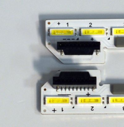 KIT DE LEDS ORIGINAL PARA TV LG 2 PIEZAS / NUMERO DE PARTE STL430AF3 / STL430AF3-L / STL430AF3-R / Y20_SSC_43_7020_LED_ARRAY_LEFT_REV00_190409 / Y20_SSC_43_7020_LED_ARRAY_RIGHT_REV00_190409 / PANEL ND430EQG-SBHR3 / DISPLAY DV430QUB-L2D /MODELO 43UA7500ZUA - Imagen 4