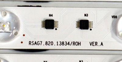 KIT DE LEDS ORIGINAL PARA TV HISENSE 24 PIEZAS / NUMERO DE PARTE SVH650AY1 / CRH-BXK65H3U51C3030T2416381-REV1.3 / RSAG7.820.13834/ROH VER.A / HD650H3U51-T0LN / 2023091201 / 240604X / 27492700 / PANEL HD650H3U51-T0LN / DISPLAY T650QVN07.H / MODELO 65U75N - Imagen 2