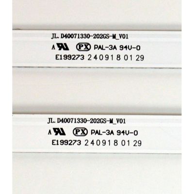 KIT DE LEDS ORIGINAL PARA TV ROKU SELECT SERIES 2 PIEZAS / NUMERO DE PARTE JL.D40071330-202GS-M / JL.D40071330-202GS-M_V01 / 2409180129 / F8QNC00005XPAUXLB00GYT / MODELO 40R3BX - Imagen 2