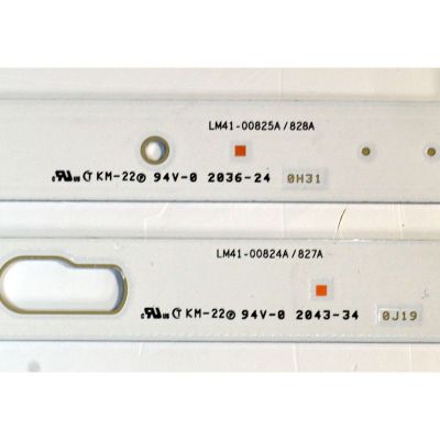 KIT DE LEDS ORIGINAL NUEVOS PARA TV SAMSUNG 10 PIEZAS / NUMERO DE PARTE BN96-50046A / BN96-50047A / LM41-00824A / 827A / LM41-00825A / 828A / L1_NU6.9 G0_CFM_R7(1) R1.0_T65_100 / 50046A / 50047APANEL CY-GN070HGJV1H / MODELO UN70NU6070FXZA / UN70NU6900FXZA - Imagen 2