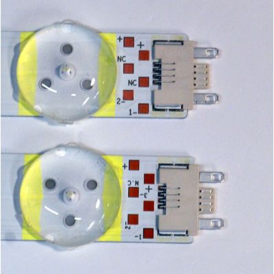 KIT DE LEDS ORIGINAL NUEVOS PARA TV SAMSUNG 42 PIEZAS / NUMERO DE PARTE BN96-48129A / BN96-48130A / LM41-00761A / LM41-00760A / L1_Q80_G5_FAM_M4(3)_R1.2_TAL_100 / L1_Q80_G5_FAM_LR4(2)_R1.2_TAL_100 / PANEL CY-TR075FLAV2H / MODELO QN75Q80RAFXZA - Imagen 4