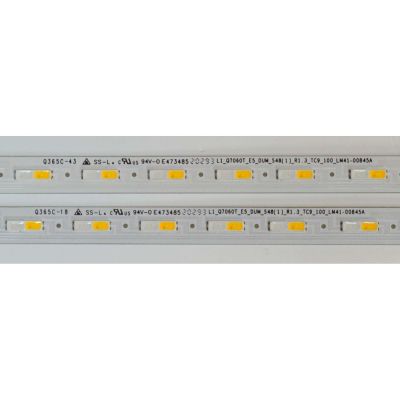 KIT DE LEDS ORIGINAL NUEVOS PARA TV SAMSUNG 2 PIEZAS / NUMERO DE PARTE BN96-50383A / LM41-00845A / L1_Q7060T_ES_DUM_S48(1)_R1.3_TC9_100 / 50383A / PANEL CY-RT055HGHV4H / MODELO QN55Q60TAFXZA / QN55Q60TAFXZA CD05 - Imagen 3