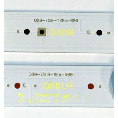 KIT DE LEDS ORIGINAL NUEVOS PARA TV SAMSUNG 42 PIEZAS / NUMERO DE PARTE  BN96-48129A / BN96-48130A / Q80-75LR-8EA-R00 / Q80-75M-12EA-R00 / Q80M / Q80LR / 48129A / 48130A / PANEL CY-TR075FLAV2H / CY-TR075FLLV2H / MODELO QN75Q80RAFXZA - Imagen 3