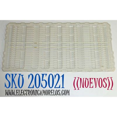 KIT DE LEDS ORIGINAL NUEVOS PARA TV SAMSUNG 2 PIEZAS / NUMERO DE PARTE BN96-52596A / S1A8-600SM0-R0 / 52596A / PANEL CY-SA060HGSV1H / MODELO UN60AU8000 / UE60AU8000